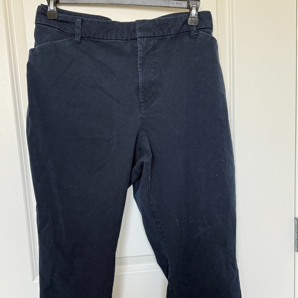 Old Navy High-Rise Pixie Pants – Size 24 – Navy Blue